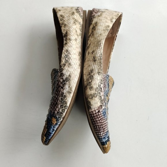 Steve Madden Focus-S Womens Faux Leather Studded Fashion Loafers Size 11M Flats - Picture 3 of 7